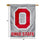 Ohio State Buckeyes Block O Logo House Flag Banner - Sports Collectibles, Sports Memorabilia, Sports Fan Shop, Sports Gifts