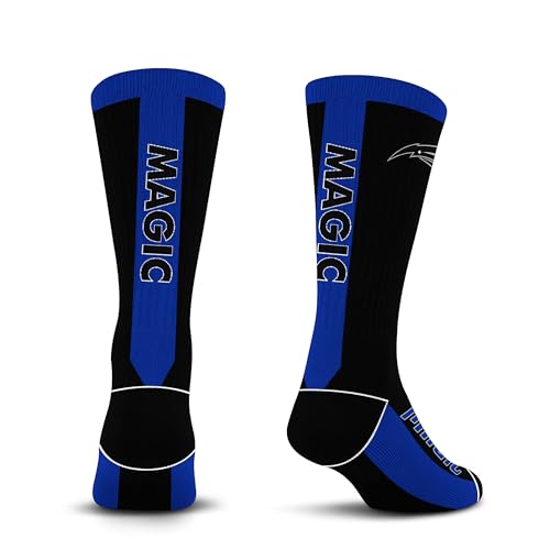 For Bare Feet NBA ORLANDO MAGIC MVP Crew Sock Team Color Large - Sports Gifts, Sports Memorabilia, Sports Collectibles, Fan Shop
