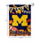 College Flags & Banners Co. Michigan Team University Wolverines Fall Leaves Football Season Garden Yard Flag - Sports Collectibles, Sports Memorabilia, Sports Fan Shop, Sports Gifts