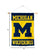 Michigan Team University Wolverines Gold Banner for Windows Doors and Walls - Sports Collectibles, Sports Memorabilia, Sports Fan Shop, Sports Gifts