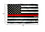 Sports Flags Pennants Company Firefighters Thin Line Flag 3x5 Foot Banner - Sports Collectibles, Sports Memorabilia, Sports Fan Shop, Sports Gifts