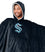 Pegasus Sports NHL Seattle Kraken Team Color Bloncho w/Logo Patch & Sherpa - Sports Gifts, Sports Memorabilia, Sports Collectibles, Fan Shop