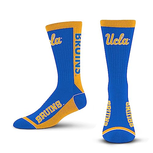 For Bare Feet NCAA UCLA BRUINS MVP Crew Sock Team Color Large - Sports Gifts, Sports Memorabilia, Sports Collectibles, Fan Shop