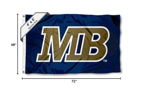College Flags & Banners Co. CSUMB Otters 4 ft x 6 ft Flag - Sports Collectibles, Sports Memorabilia, Sports Fan Shop, Sports Gifts