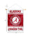 College Flags & Banners Co. Alabama Crimson Tide Window Wall Banner Hanging Flag with Suction Cup - Sports Collectibles, Sports Memorabilia, Sports Fan Shop, Sports Gifts