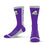 For Bare Feet NCAA TCU HORNED FROGS MVP Crew Sock Team Color Large - Sports Gifts, Sports Memorabilia, Sports Collectibles, Fan Shop