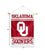 College Flags & Banners Co. Oklahoma Sooners Window Wall Banner Hanging Flag with Suction Cup - Sports Collectibles, Sports Memorabilia, Sports Fan Shop, Sports Gifts