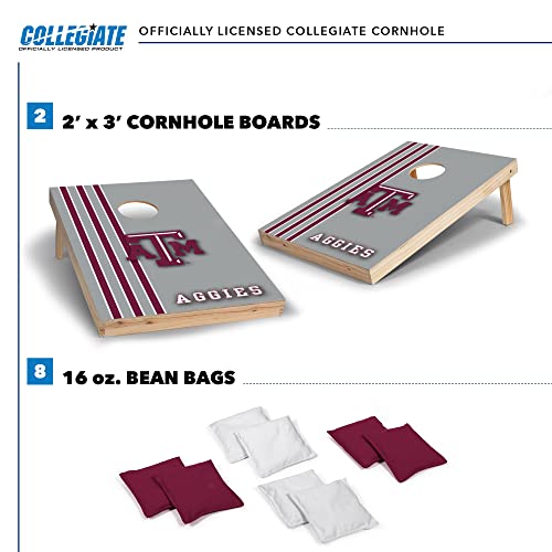 Wild Sports 2' x 3' Solid Wood Cornhole Set with Direct Print HD Team Graphics – Great Gift for Any NCAA Fan! Bean Bag Toss Family Outdoor Games – Texas Longhorns - Sports Collectibles, Sports Memorabilia, Sports Fan Shop, Sports Gifts