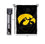 College Flags & Banners Co. Iowa Hawkeyes Black Yard Flag and Pole Holder Set, Color- Black - Sports Collectibles, Sports Memorabilia, Sports Fan Shop, Sports Gifts