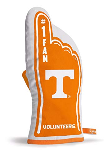 YouTheFan NCAA Tennessee Volunteers #1 Oven Mitt , 13.25" x 6.5" - Sports Collectibles, Sports Memorabilia, Sports Fan Shop, Sports Gifts