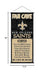 WinCraft New Orleans Saints Man Cave Fan Banner Wall Door Scroll - Sports Collectibles, Sports Memorabilia, Sports Fan Shop, Sports Gifts