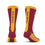 For Bare Feet NCAA ARIZONA STATE SUN DEVILS MVP Crew Sock Team Color Large - Sports Gifts, Sports Memorabilia, Sports Collectibles, Fan Shop