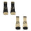 For Bare Feet NCAA PURDUE BOILERMAKERS Front and Center 2 Pack Team Colors Large - Sports Gifts, Sports Memorabilia, Sports Collectibles, Fan Shop
