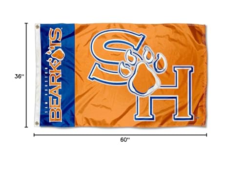 Sam Houston State 3x5 Flag and USA 3x5 Flag Set - Sports Collectibles, Sports Memorabilia, Sports Fan Shop, Sports Gifts