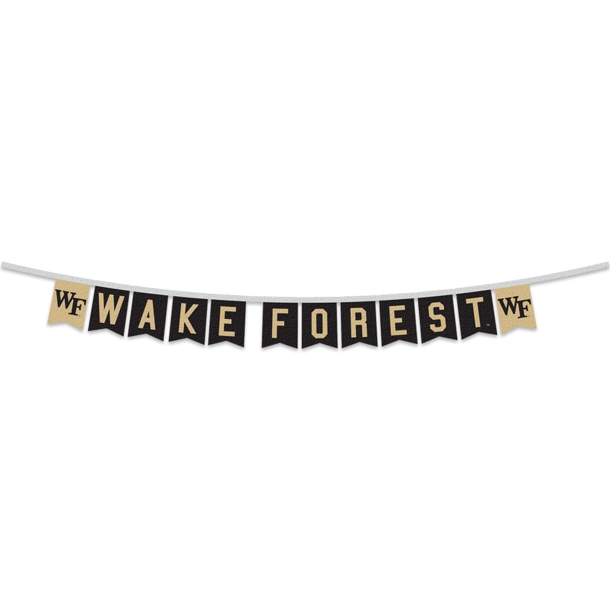 Wake Forest Demon Deacons Banner String Pennant Flags - Sports Collectibles, Sports Memorabilia, Sports Fan Shop, Sports Gifts