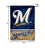 WinCraft Milwaukee Baseball Double Sided Garden Flag - Sports Collectibles, Sports Memorabilia, Sports Fan Shop, Sports Gifts