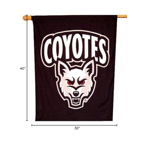 College Flags & Banners Co. South Dakota Coyotes Double Sided House Flag - Sports Collectibles, Sports Memorabilia, Sports Fan Shop, Sports Gifts
