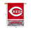 Cincinnati Reds Double Sided House Flag - Sports Collectibles, Sports Memorabilia, Sports Fan Shop, Sports Gifts