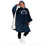 NCAA Penn State Nittany Lions Team Color Bloncho w/Logo Patch & Sherpa - Sports Gifts, Sports Memorabilia, Sports Collectibles, Fan Shop