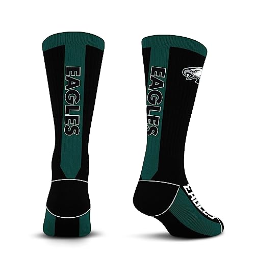For Bare Feet NFL PHILADELPHIA EAGLES MVP Crew Sock Team Color Large - Sports Gifts, Sports Memorabilia, Sports Collectibles, Fan Shop