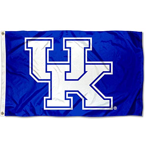 College Flags & Banners Co. Kentucky Wildcats New UK and USA Flag 3x5 Set - Sports Collectibles, Sports Memorabilia, Sports Fan Shop, Sports Gifts