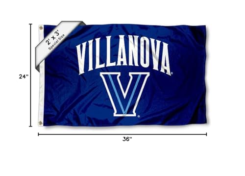 College Flags & Banners Co. Villanova Wildcats 2x3 Foot Flag - Sports Collectibles, Sports Memorabilia, Sports Fan Shop, Sports Gifts