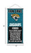 WinCraft Jacksonville Jaguars Man Cave Fan Banner Wall Door Scroll - Sports Collectibles, Sports Memorabilia, Sports Fan Shop, Sports Gifts