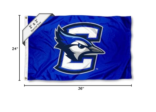 College Flags & Banners Co. Creighton Bluejays 2x3 Foot Flag - Sports Collectibles, Sports Memorabilia, Sports Fan Shop, Sports Gifts