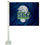 State College of Florida SCF Manatees Car Flag - Sports Collectibles, Sports Memorabilia, Sports Fan Shop, Sports Gifts