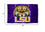 College Flags & Banners Co. LSU Tiger Eye Flag and USA 3x5 Flag Set - Sports Collectibles, Sports Memorabilia, Sports Fan Shop, Sports Gifts