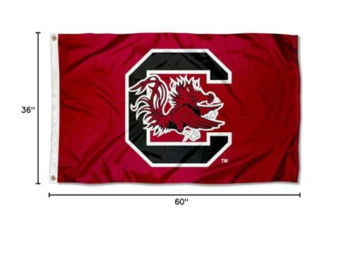College Flags & Banners Co. University of South Carolina and USA Flag 3x5 Set - Sports Collectibles, Sports Memorabilia, Sports Fan Shop, Sports Gifts
