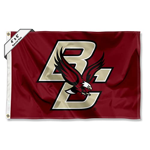 College Flags & Banners Co. BC Eagles 4 ft x 6 ft Flag - Sports Collectibles, Sports Memorabilia, Sports Fan Shop, Sports Gifts