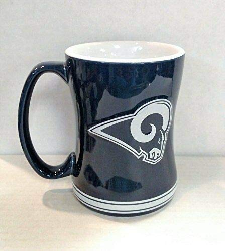Los Angeles Rams Throwback Logo Relief Coffee Mug - Sports Collectibles, Sports Memorabilia, Sports Fan Shop, Sports Gifts
