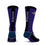 For Bare Feet NFL BALTIMORE RAVENS MVP Crew Sock Team Color Large - Sports Gifts, Sports Memorabilia, Sports Collectibles, Fan Shop