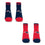 For Bare Feet NFL NEW ENGLAND PATRIOTS Front and Center 2 Pack Team Colors Large - Sports Gifts, Sports Memorabilia, Sports Collectibles, Fan Shop
