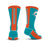 For Bare Feet NFL MIAMI DOLPHINS MVP Crew Sock Team Color Youth - Sports Gifts, Sports Memorabilia, Sports Collectibles, Fan Shop