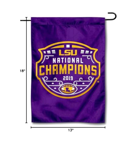 Louisiana State LSU Tigers College Football Playoff National Championship Garden Banner Flag - Sports Collectibles, Sports Memorabilia, Sports Fan Shop, Sports Gifts