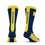For Bare Feet NCAA MICHIGAN WOLVERINES MVP Crew Sock Team Color Large - Sports Gifts, Sports Memorabilia, Sports Collectibles, Fan Shop