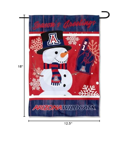 Arizona Wildcats Holiday Winter Snow Garden Banner Flag - Sports Collectibles, Sports Memorabilia, Sports Fan Shop, Sports Gifts