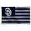 WinCraft San Diego Baseball Americana 3x5 Flag - Sports Collectibles, Sports Memorabilia, Sports Fan Shop, Sports Gifts