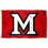 Miami Redhawks Beveled M Flag and USA 3x5 Flag Set - Sports Collectibles, Sports Memorabilia, Sports Fan Shop, Sports Gifts