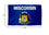 Sports Flags Pennants Company State of Wisconsin Flag 3x5 Foot Banner - Sports Collectibles, Sports Memorabilia, Sports Fan Shop, Sports Gifts