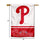 WinCraft Philadelphia Baseball Double Sided House Flag - Sports Collectibles, Sports Memorabilia, Sports Fan Shop, Sports Gifts