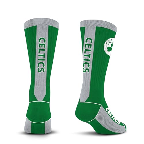 For Bare Feet NBA BOSTON CELTICS MVP Crew Sock Team Color Large - Sports Gifts, Sports Memorabilia, Sports Collectibles, Fan Shop