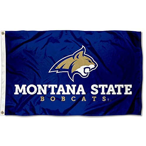 College Flags & Banners Co. Montana State MSU Bobcats Flag and USA 3x5 Flag Set - Sports Collectibles, Sports Memorabilia, Sports Fan Shop, Sports Gifts