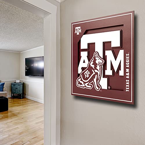 YouTheFan NCAA Penn State Nittany Lions 3D Logo Series Wall Art - 12x12 - Sports Collectibles, Sports Memorabilia, Sports Fan Shop, Sports Gifts