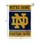 WinCraft Irish ND Logo Garden Banner Flag - Sports Collectibles, Sports Memorabilia, Sports Fan Shop, Sports Gifts