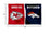 WinCraft Chiefs and Broncos House Divided Flag Rivalry Banner - Sports Collectibles, Sports Memorabilia, Sports Fan Shop, Sports Gifts