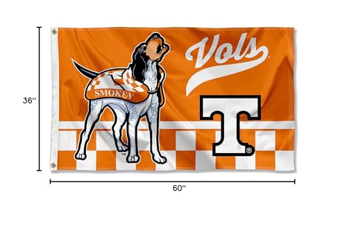 College Flags & Banners Co. Tennessee Volunteers 3x5 Banner Flag - Sports Collectibles, Sports Memorabilia, Sports Fan Shop, Sports Gifts