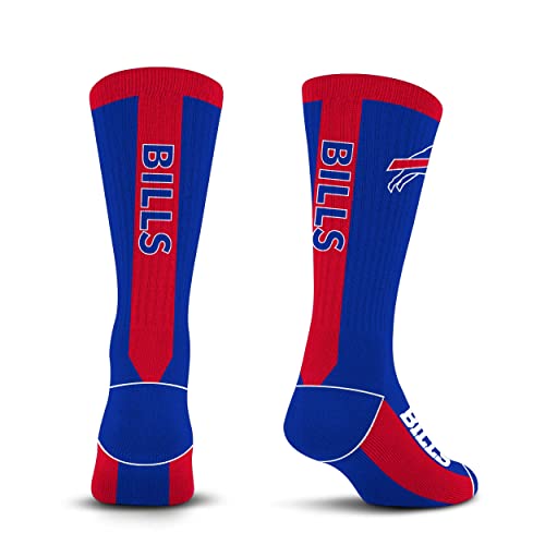 For Bare Feet NFL BUFFALO BILLS MVP Crew Sock Team Color Large - Sports Gifts, Sports Memorabilia, Sports Collectibles, Fan Shop